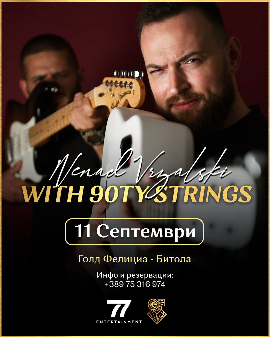 Nenad Vrzalski with 90ty Strings Live!